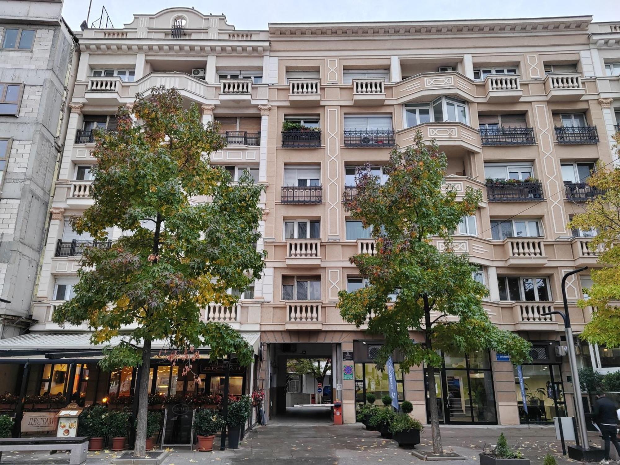 City Sqare Apartment Verde Szkopje Kültér fotó